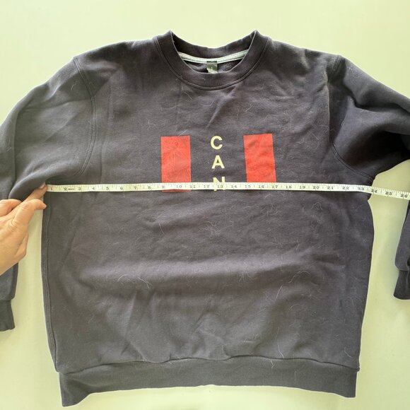 lululemon Men's Team Canada Steady State Crew CPC Logo ATMOSPHERIC PURPLE Sz S - Picture 3 of 5